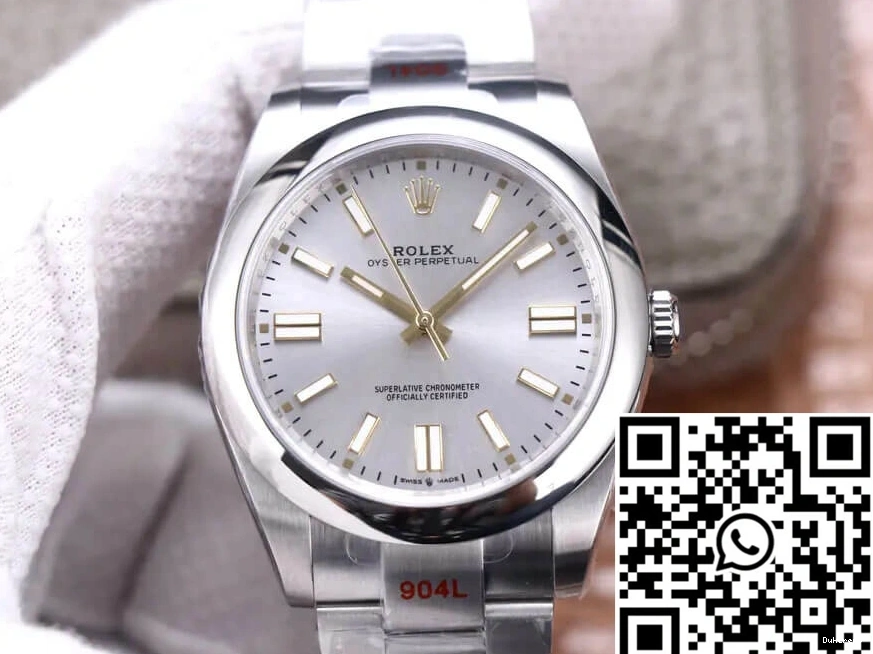 Oyster Silver Rolex EW M124300-0001 41MM Dial Factory Perpetual 0304